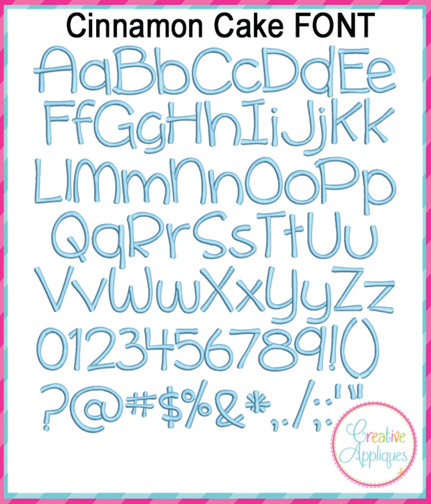16 Inch Embroidered Bunny