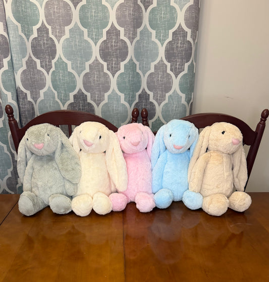 16 Inch Embroidered Bunny